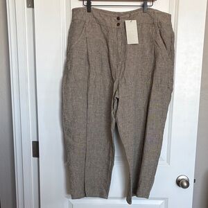 Poetry 100% Linen Trousers NWT